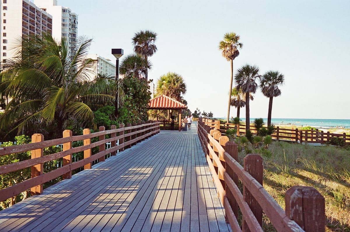 potret Miami Beach Boardwalk
