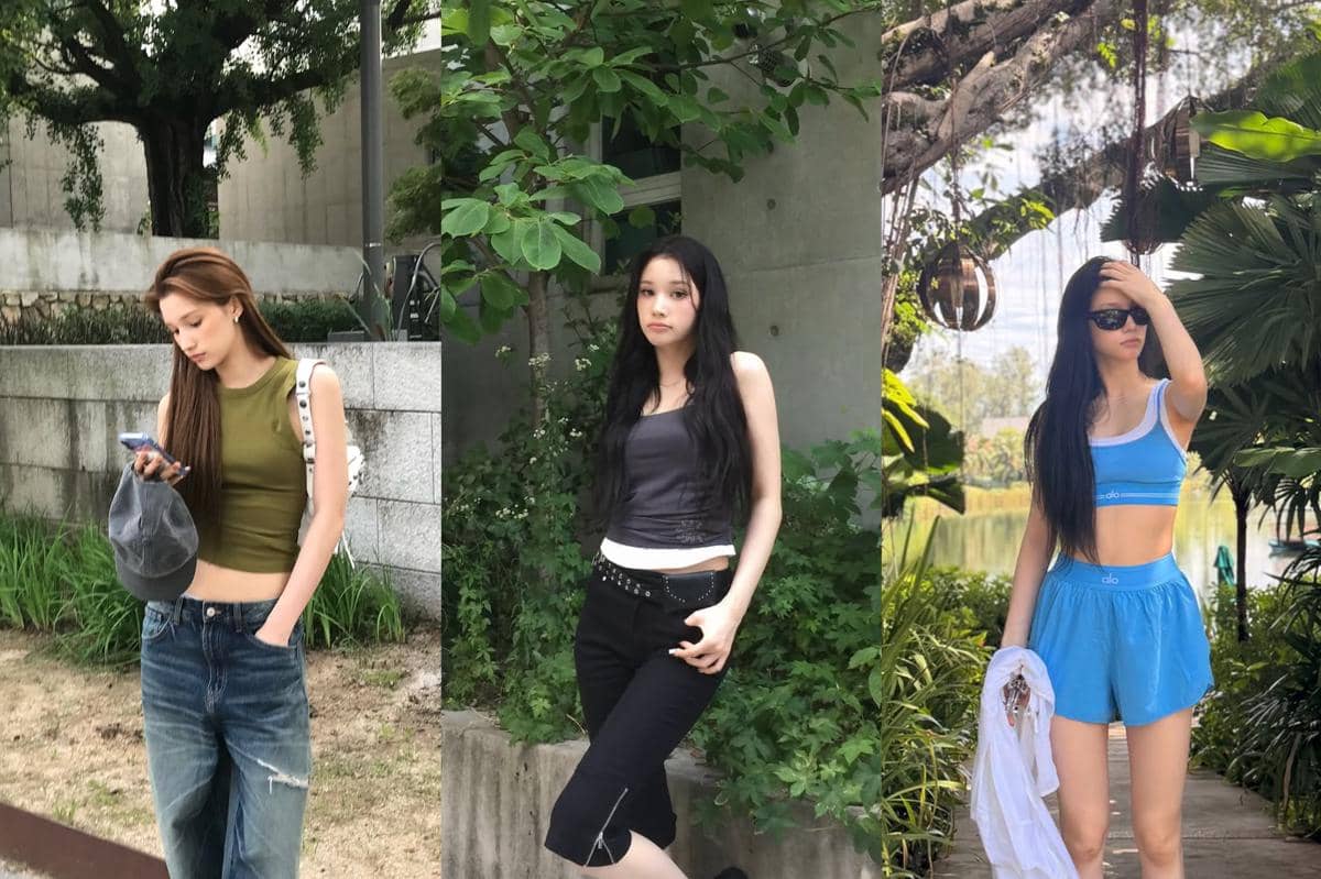 10 Ide Outfit Liburan Musim Panas ala Bahiyyih Kep1er, Eye Catching!