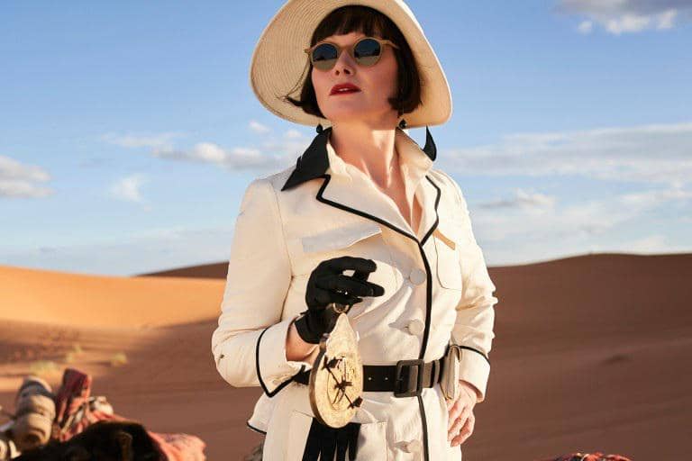 adegan dalam film Miss Fisher and the Crypt of Tears