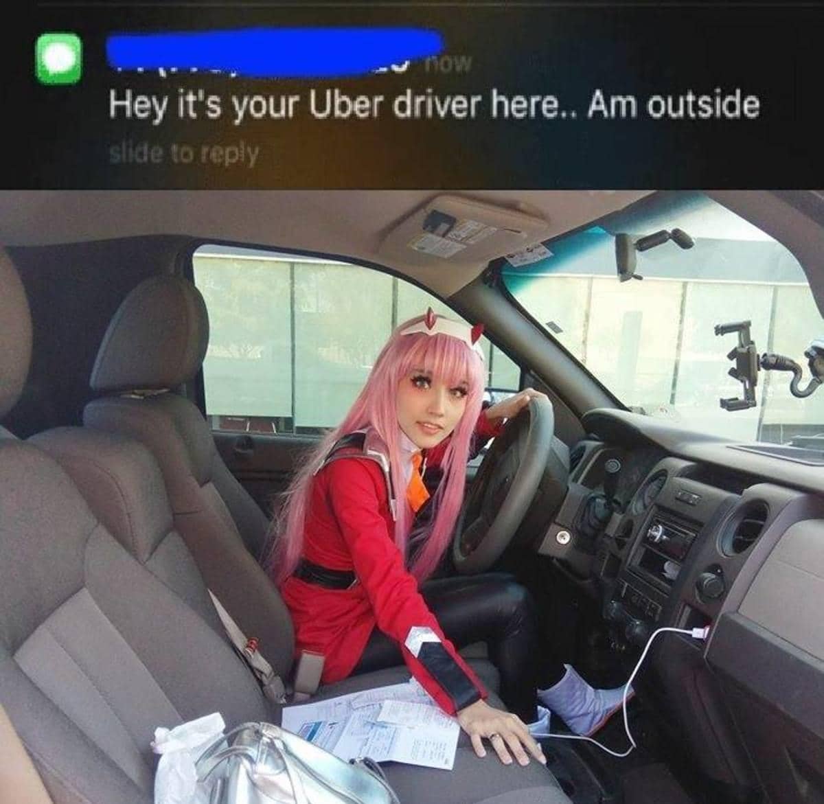meme anime tentang sopir