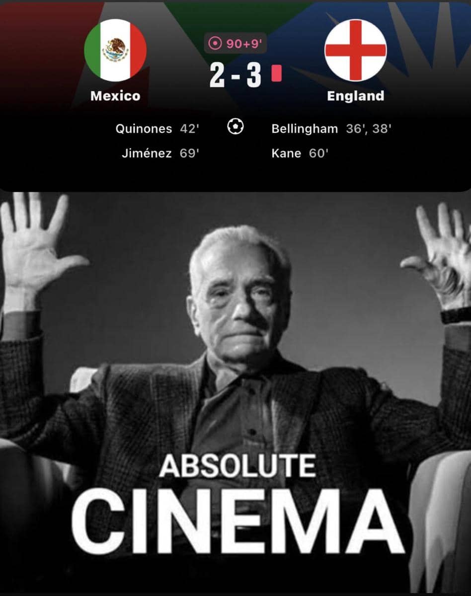 meme Inggris kalahkan Meksiko
