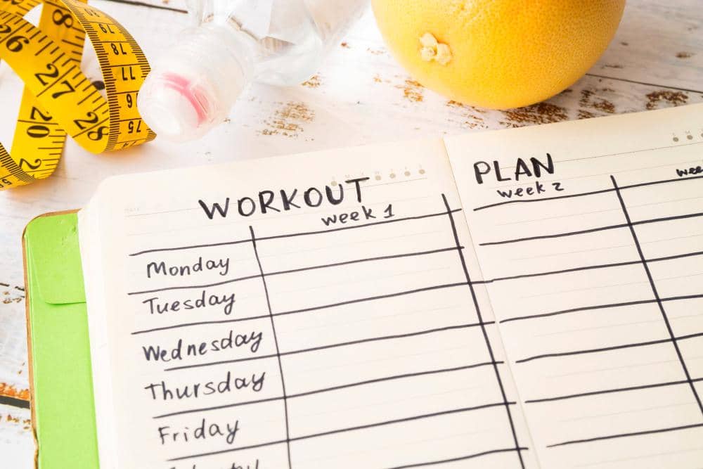 ilustrasi workout log