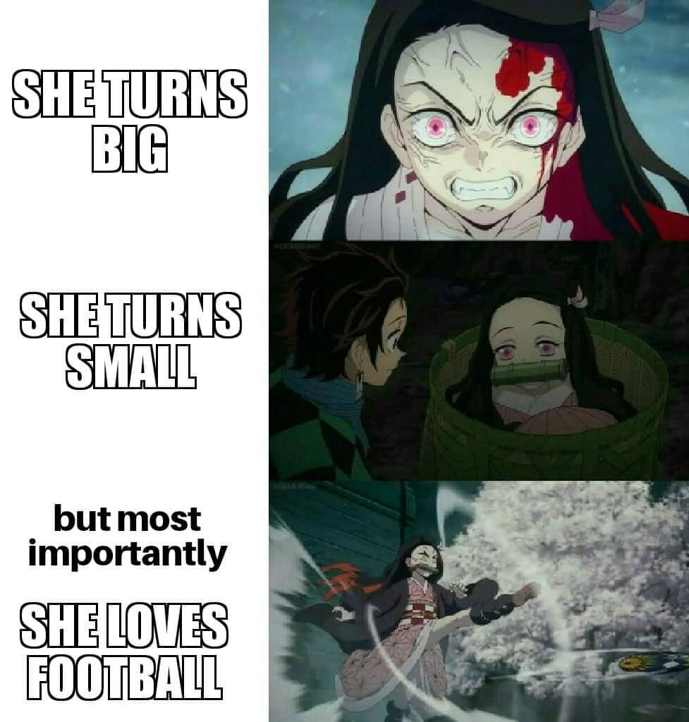 meme anime tentang sepak bola
