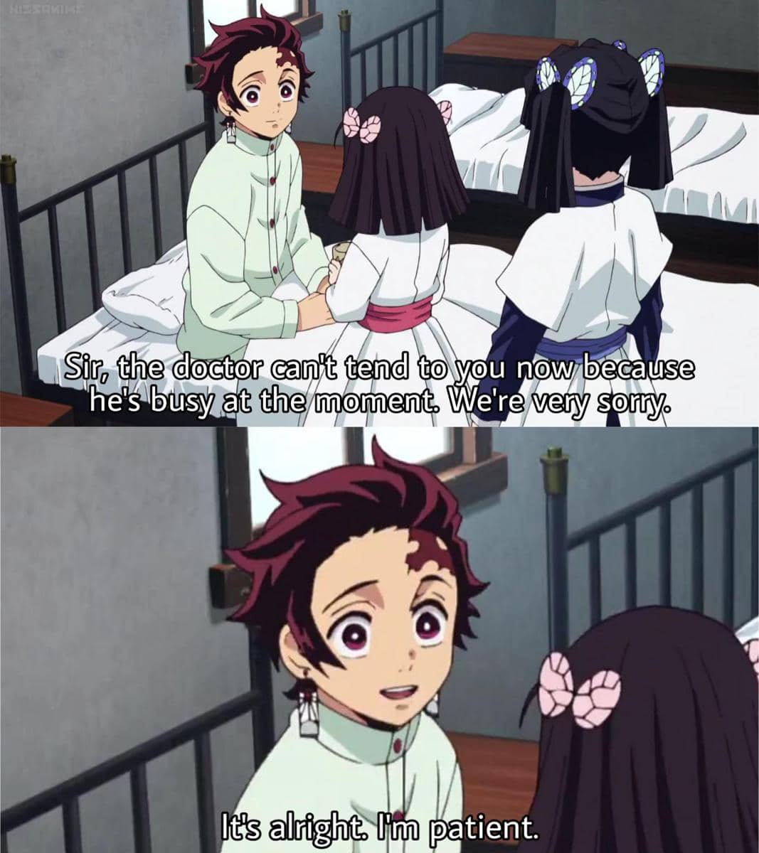 meme anime tentang pasien