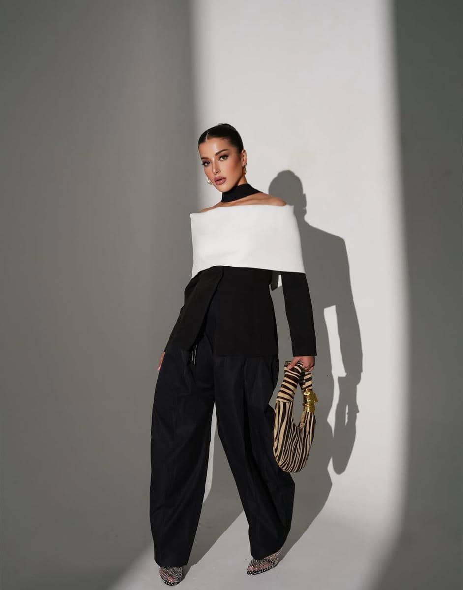 look fashion Tasya Farasya yang edgy, bold, dan stylish