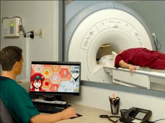 meme anime tentang pasien