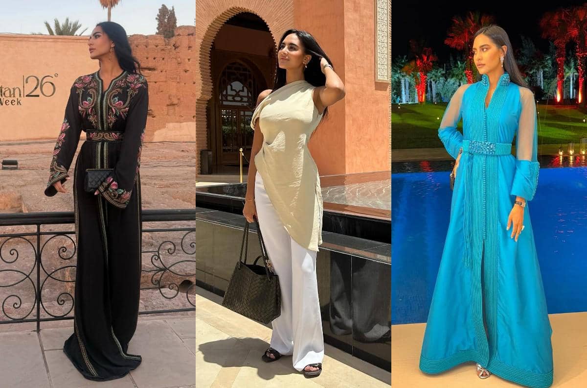 10 Ide OOTD ala Imane Khallad, Istri Kiper Maroko Yassine Bounou