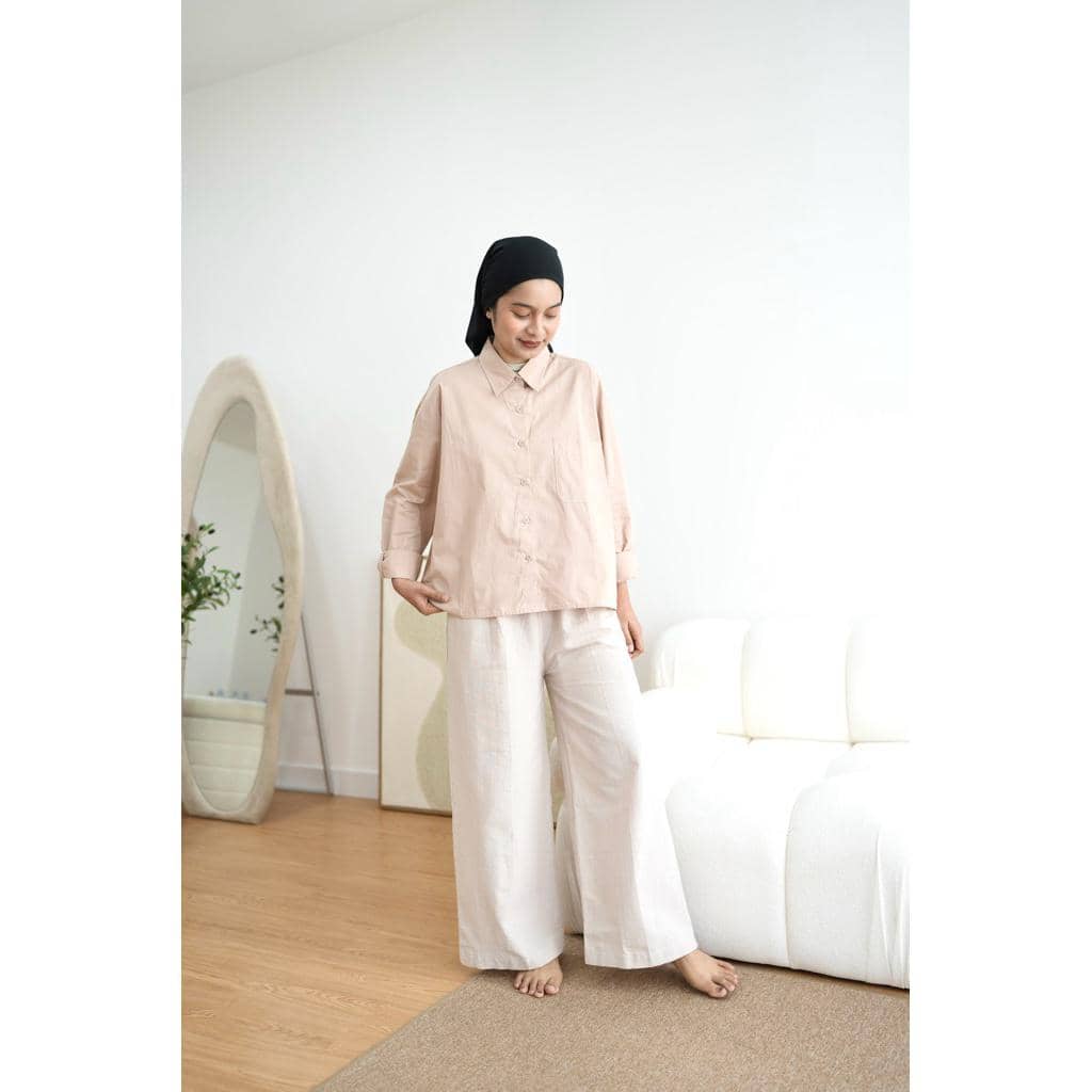Loose Basic - LIVI Cullote Linen Pants