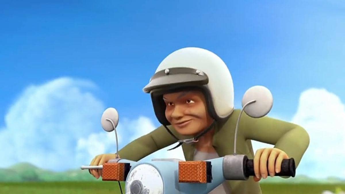Tok Dalang, karakter Upin & Ipin yang pernah ngebut di jalan