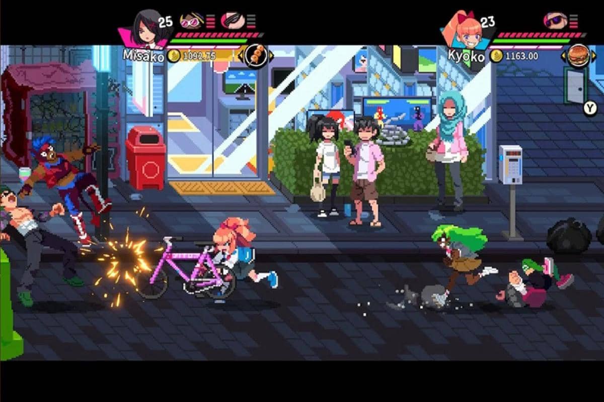 cuplikan gameplay River City Girls 2