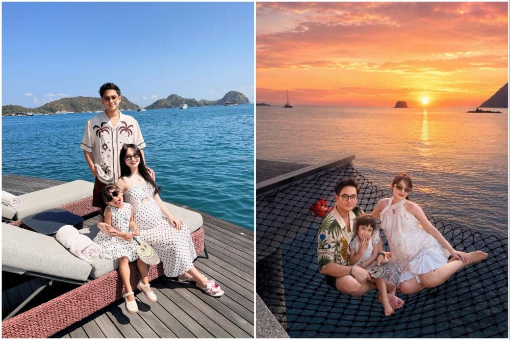Potret Nanda Arsyinta Babymoon di Labuan Bajo, Happy dengan Keluarga!