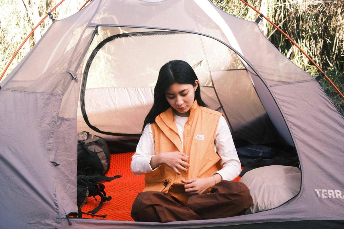 Inka Andestha mendaki Gunung Merbabu