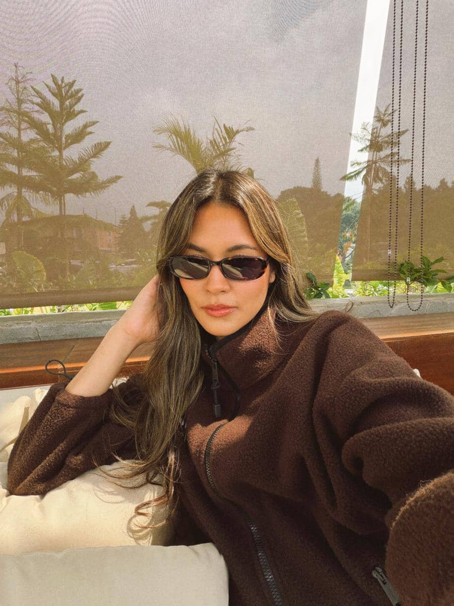 Raisa liburan bareng keluarga di Puncak