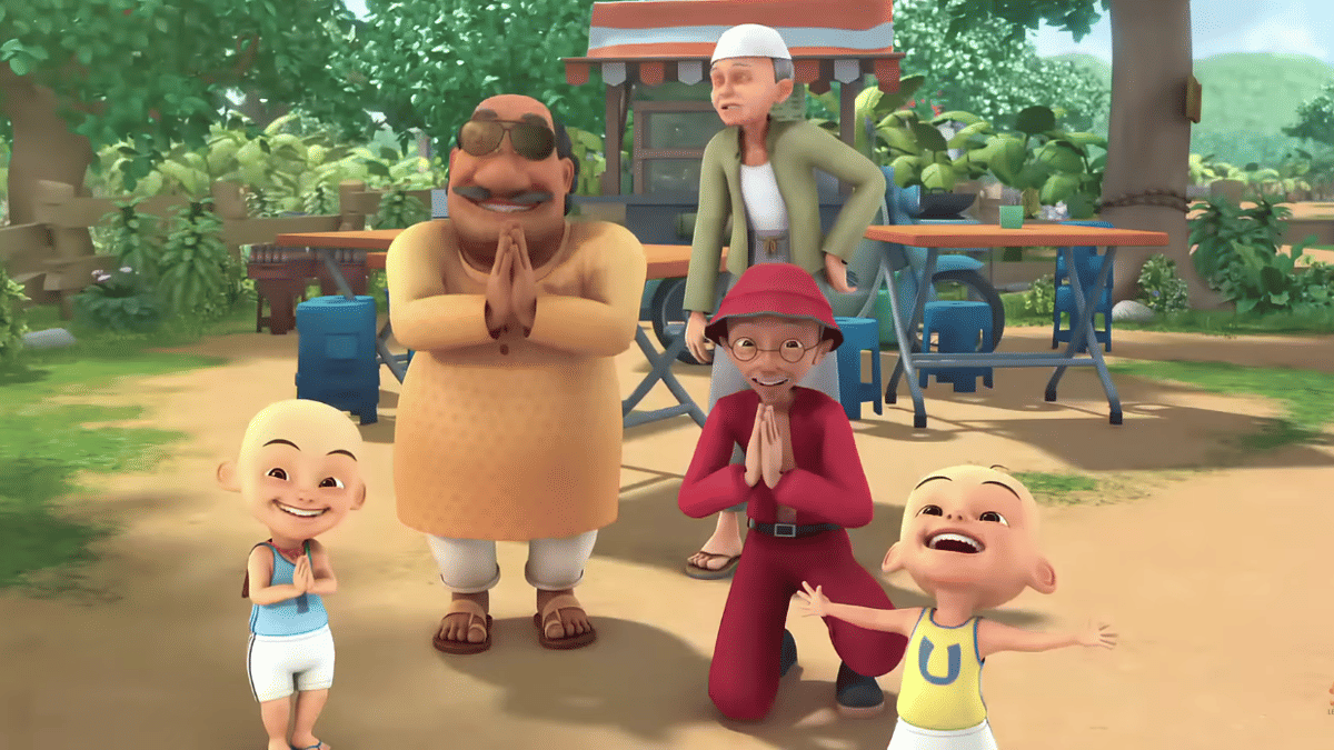 Salah satu episode di seri animasi Upin & Ipin