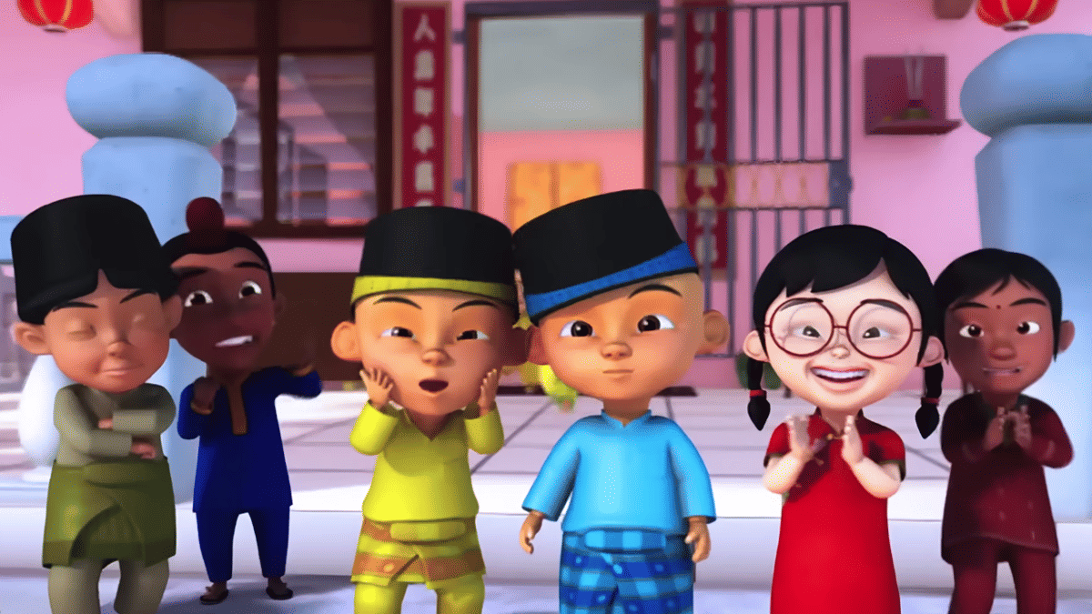 Salah satu episode di seri animasi Upin & Ipin