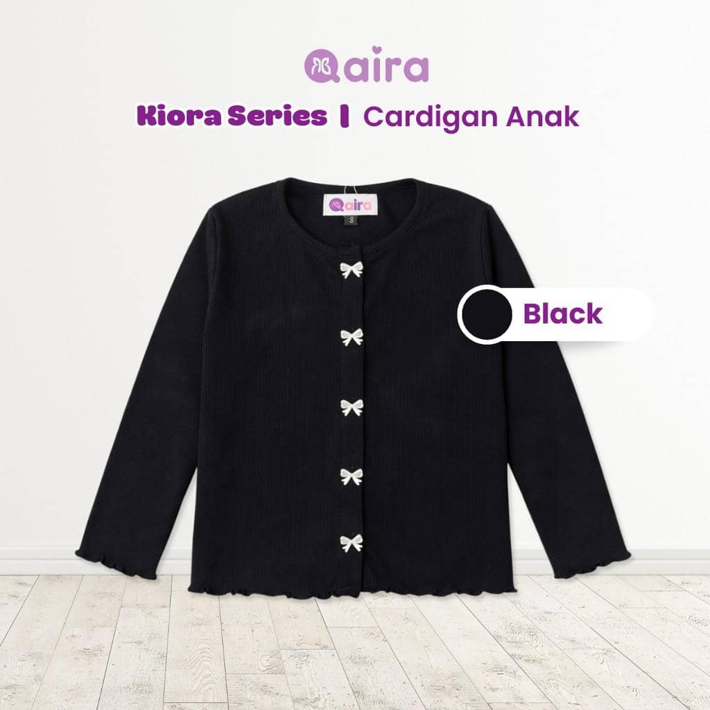 Qaira Cardigan Anak Kiora Series