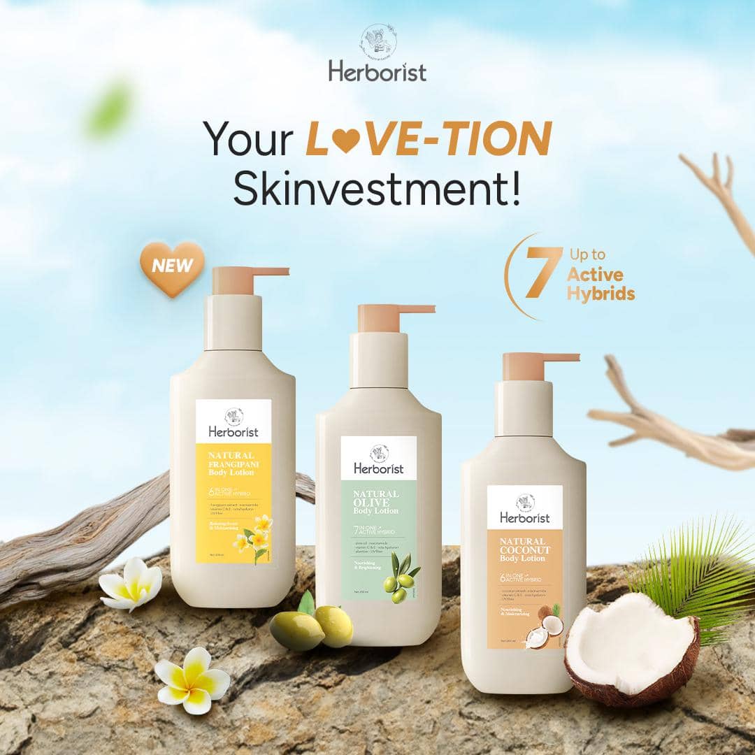 Herborist Body Lotion Series