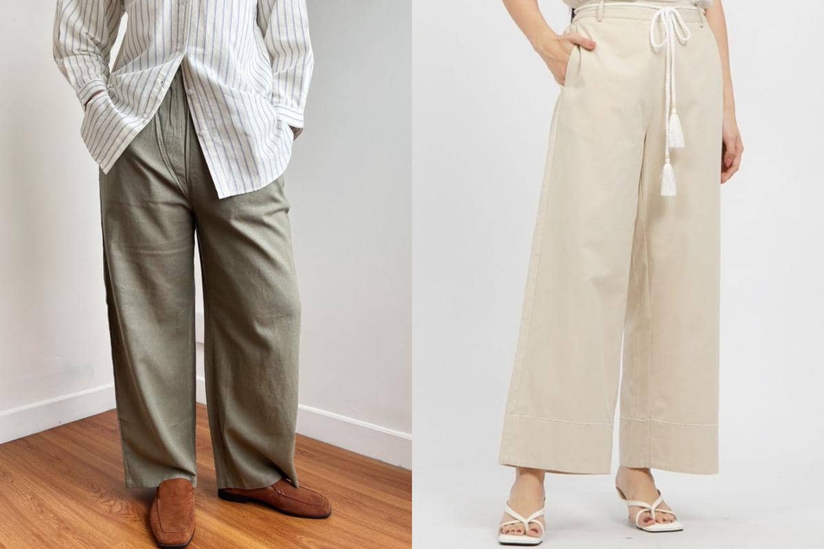 7 Rekomendasi Celana Panjang Linen Cewek Merek Lokal, Berkualitas!