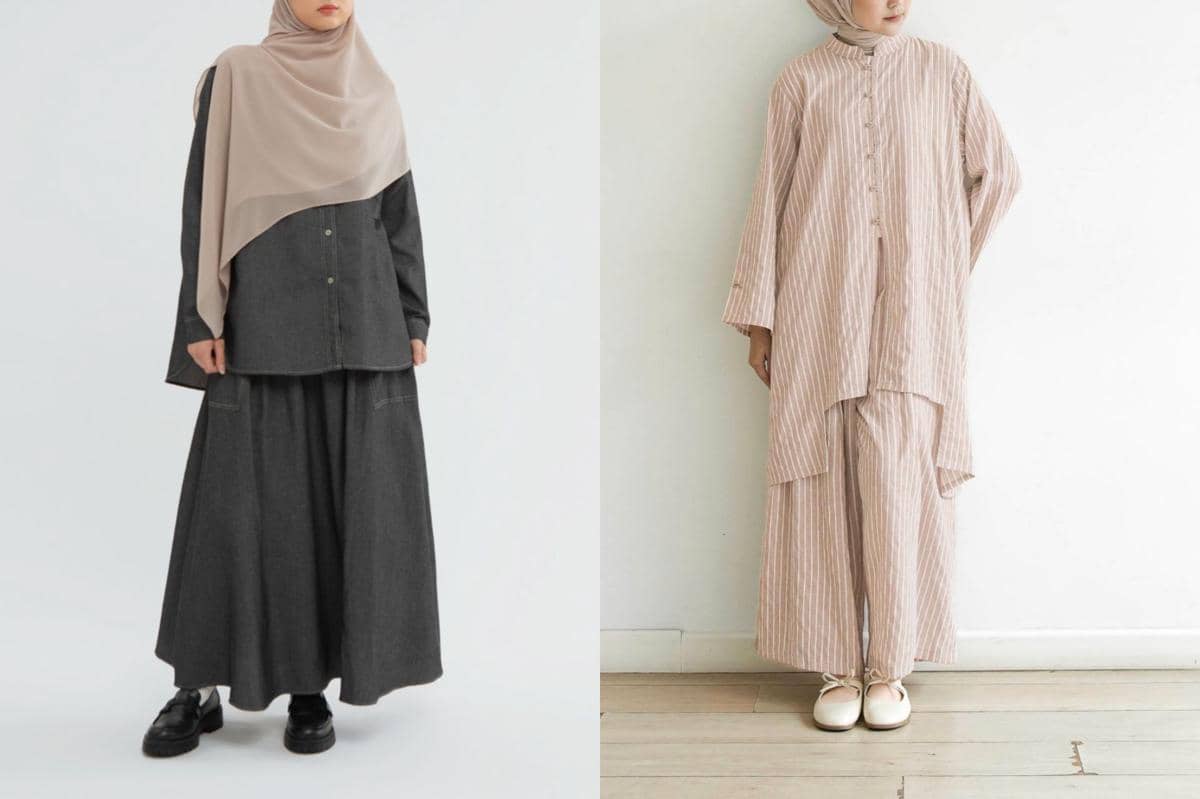 7 Rekomendasi Setelan Outfit buat Hijabers dari Brand Lokal, Praktis!