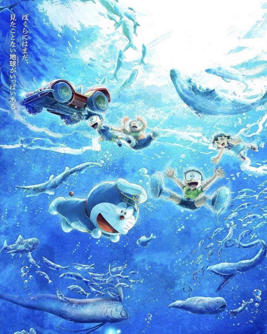Sinopsis film Doraemon the Movie: New Nobita and the Castle of the Undersea Devil