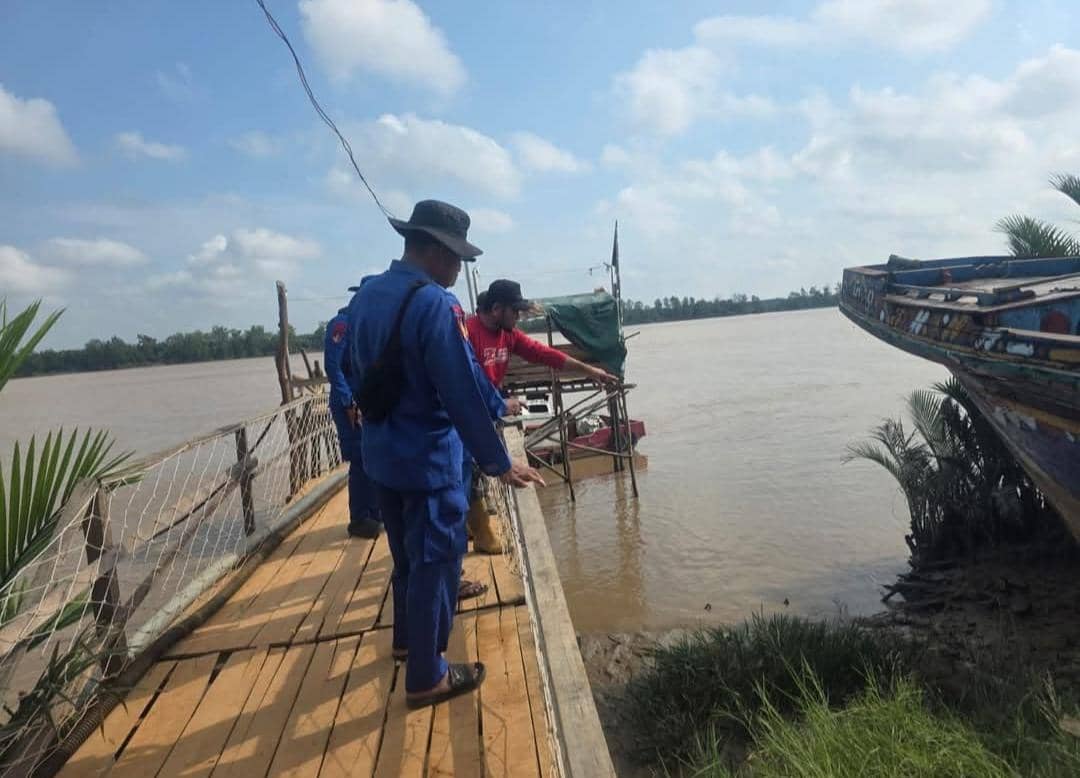 Warga Pulau Rimau Hilang Diterkam Buaya Saat Perbaiki Perahu Jukung