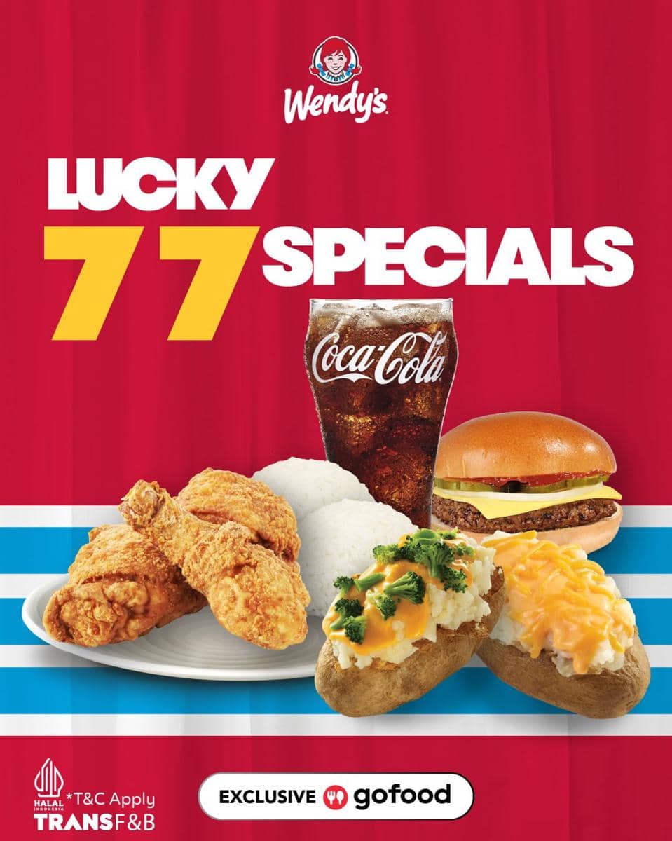Promo 7.7 di Wendy's Indonesia