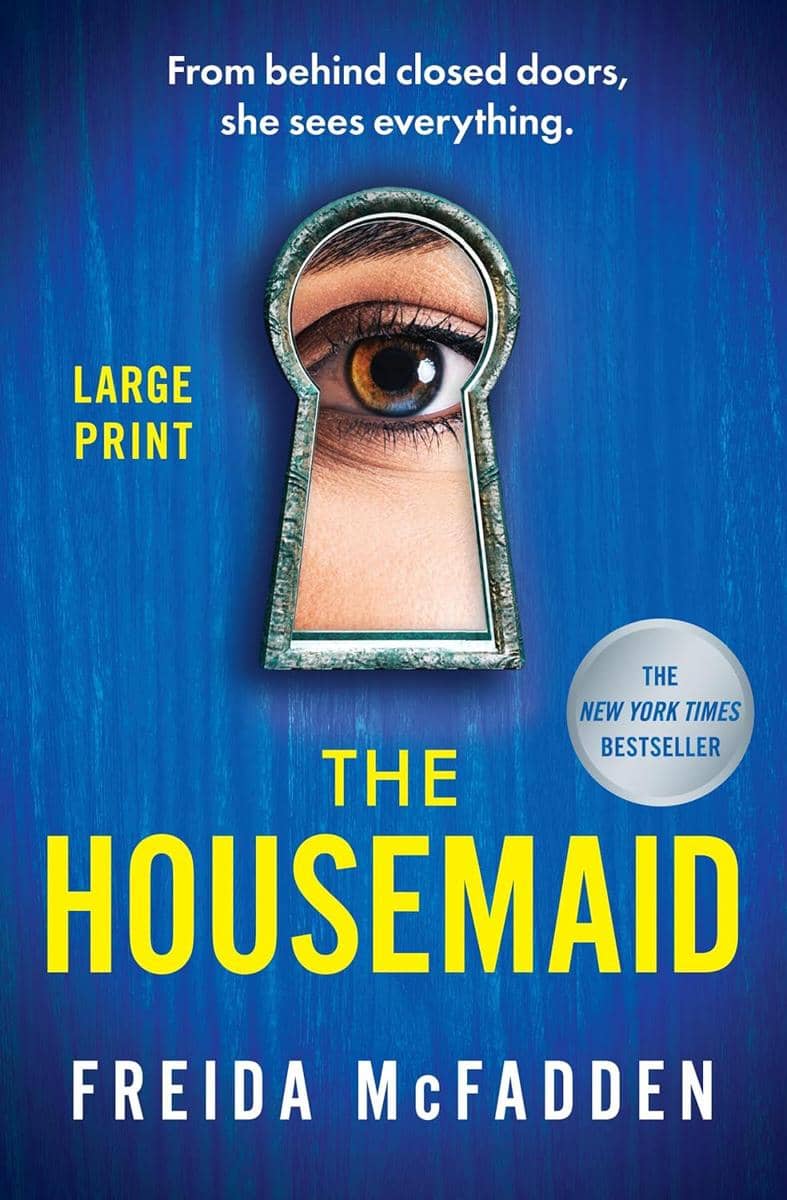 Cover "The Housemaid" by Freida McFadden (foto via Amazon)