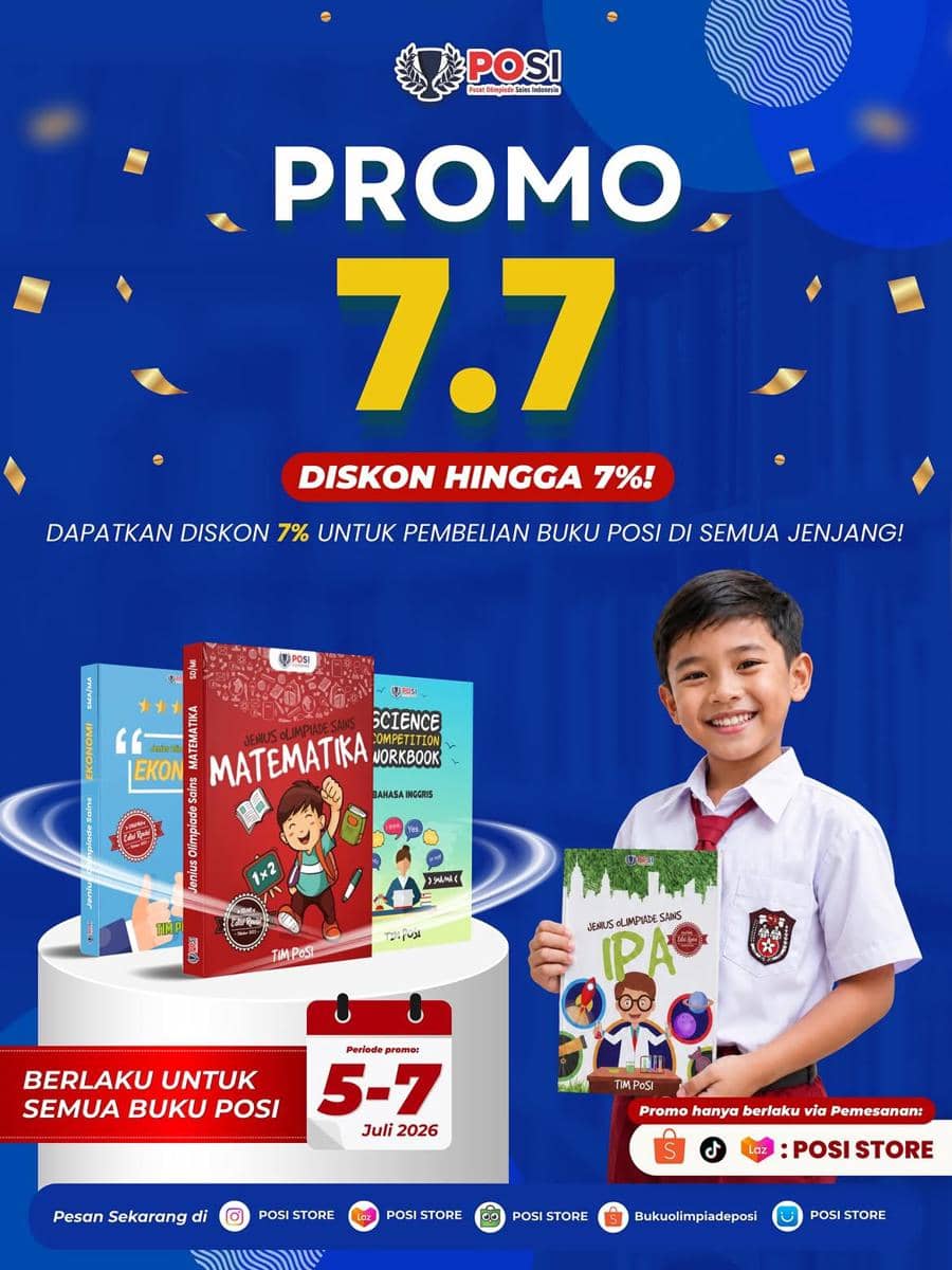 Diskon Buku 7.7 