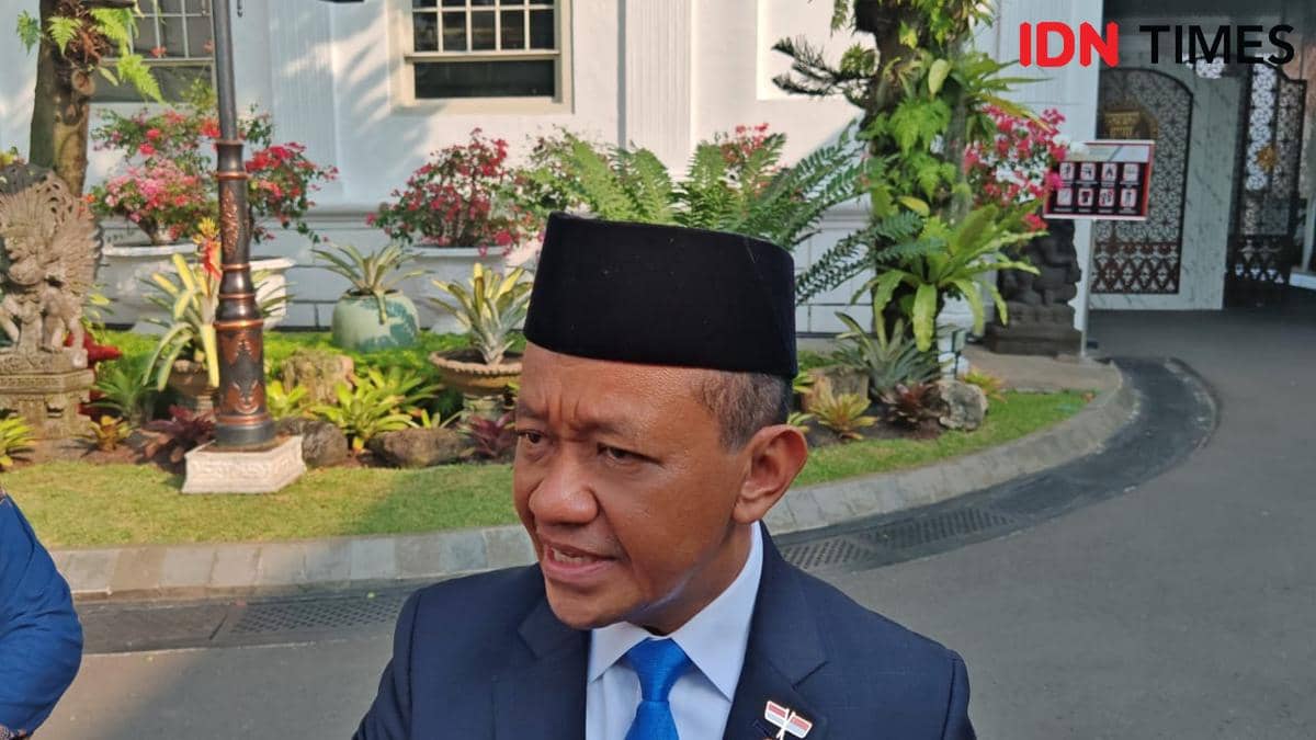 Menteri ESDM, Bahlil Lahadalia (IDN Times/Ilman Nafi'an)