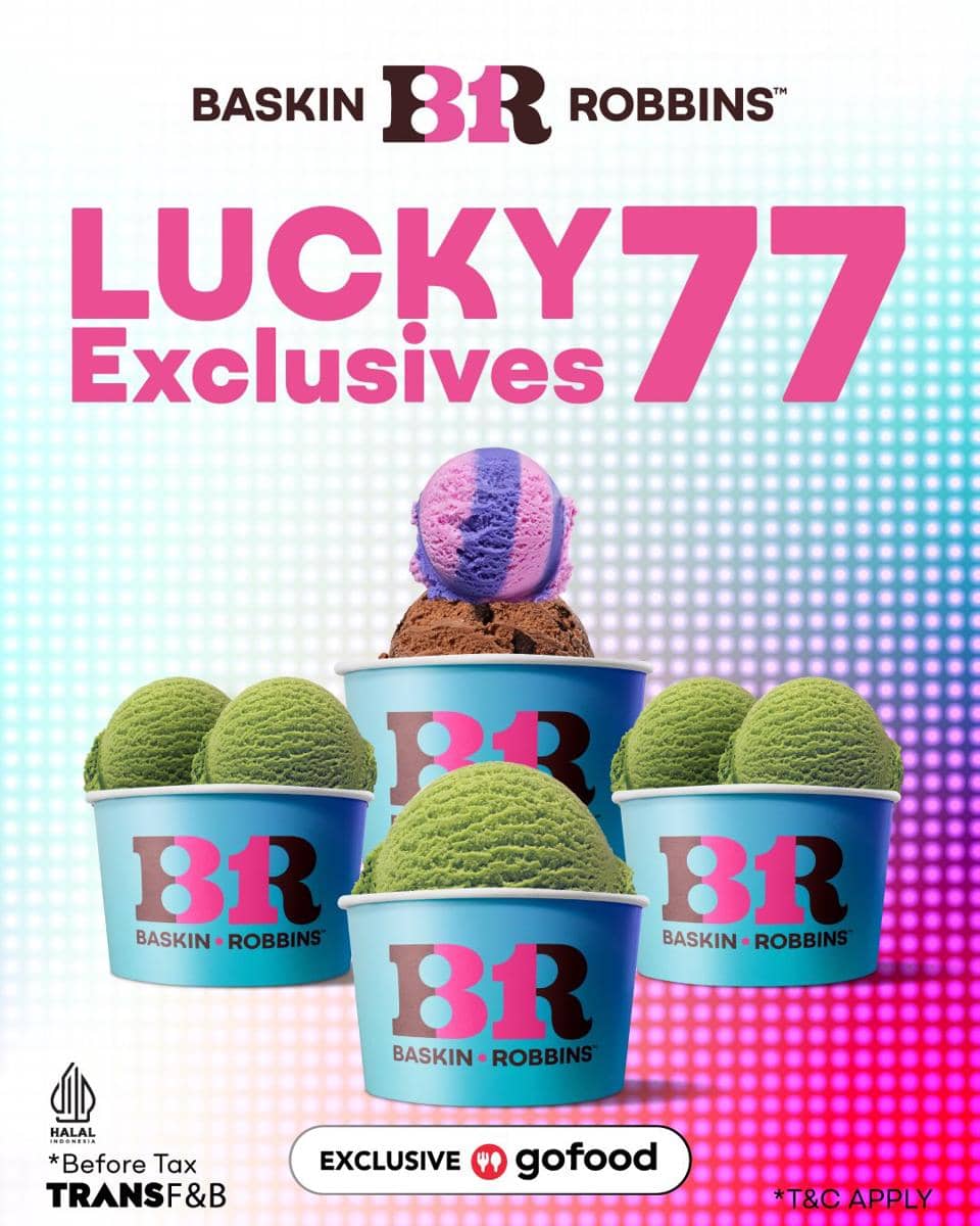 Promo 7.7 Baskin Robbins