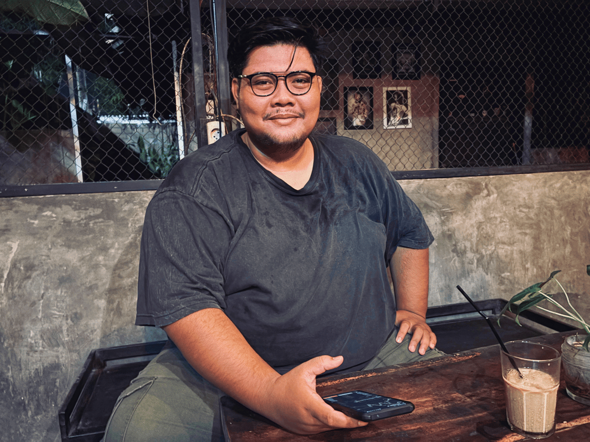 Tyo, trader crypto asal Palembang. (IDN Times/Hafidz Trijatnika)