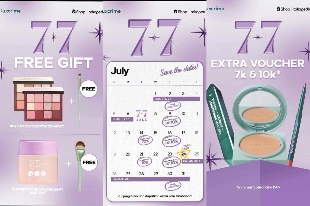 Diskon makeup skincare 7.7
