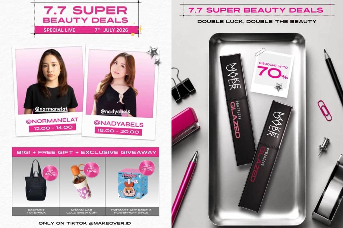 Diskon makeup skincare 7.7