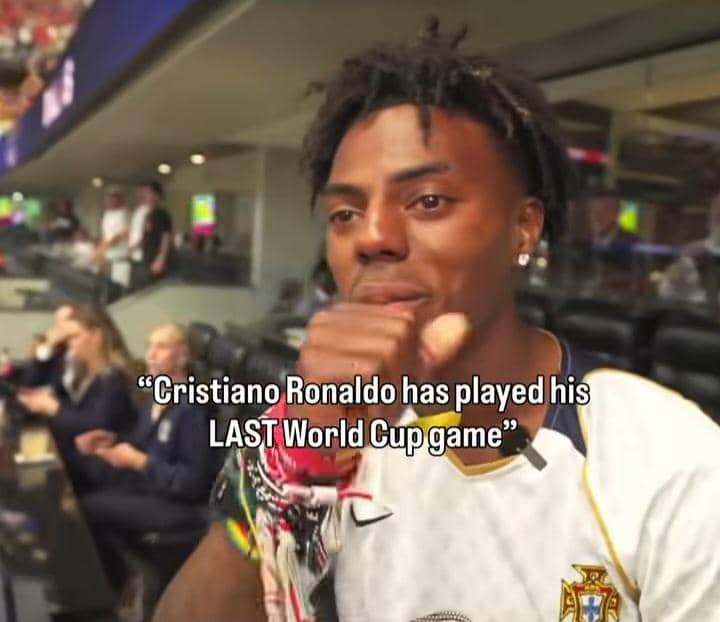 8 Meme IShowSpeed Nonton Piala Dunia 2026, Histeris pas Ronaldo Kalah!