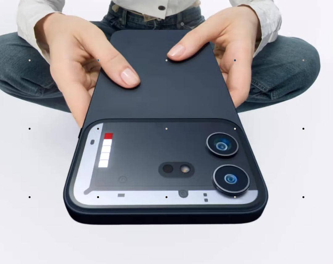 Nothing Phone (4b) warna hitam