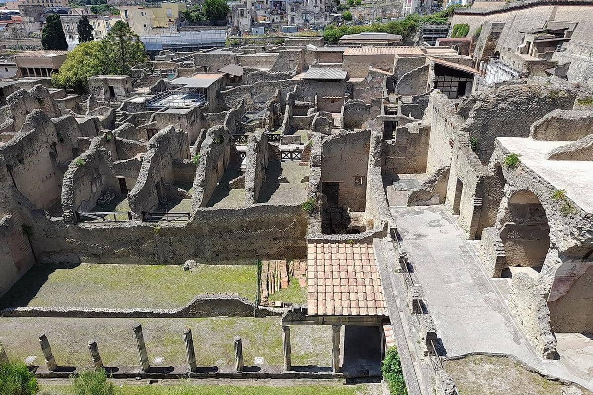 Kota Kuno Herculaneum, Italia