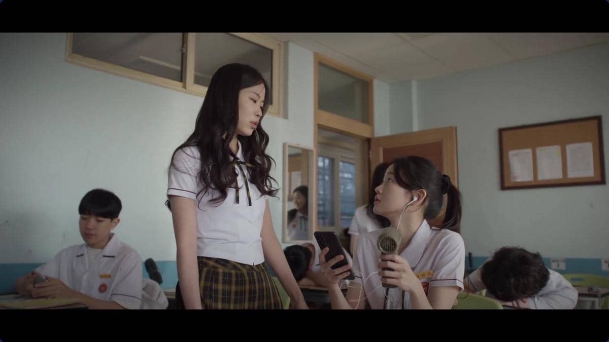 Lee Kyung Chae dan Seo Su Min di drama Agent Kim Reactivated