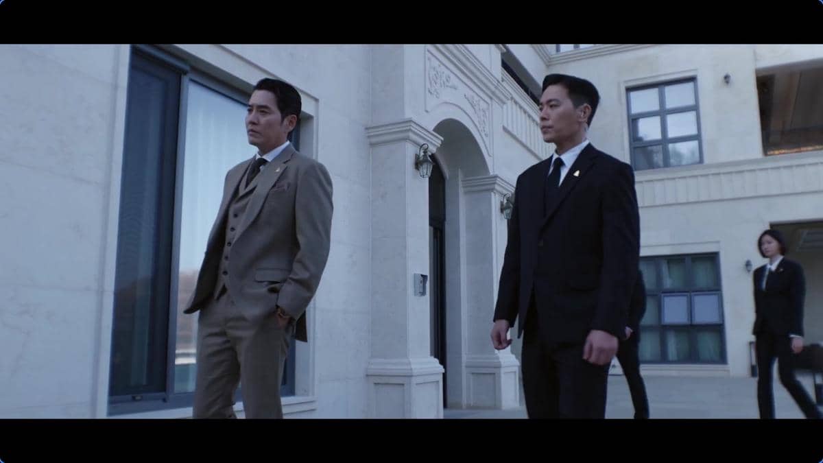 Joo Sang Wook dan Lee Dong Ha di drama Agent Kim Reactivated