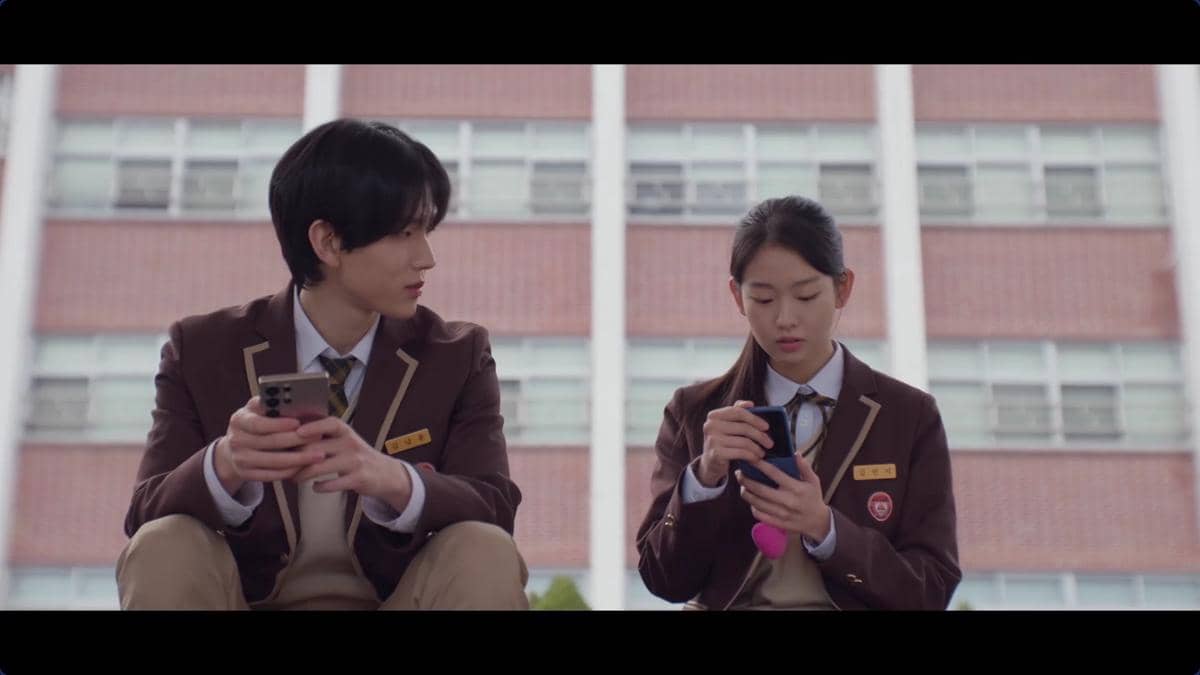Chael dan Seo Su Min di drama Agent Kim Reactivated