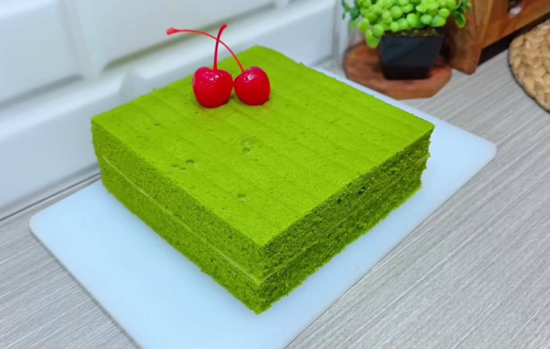 Resep Bolu Matcha Lapis Keju yang Lembut, Begini Caranya!