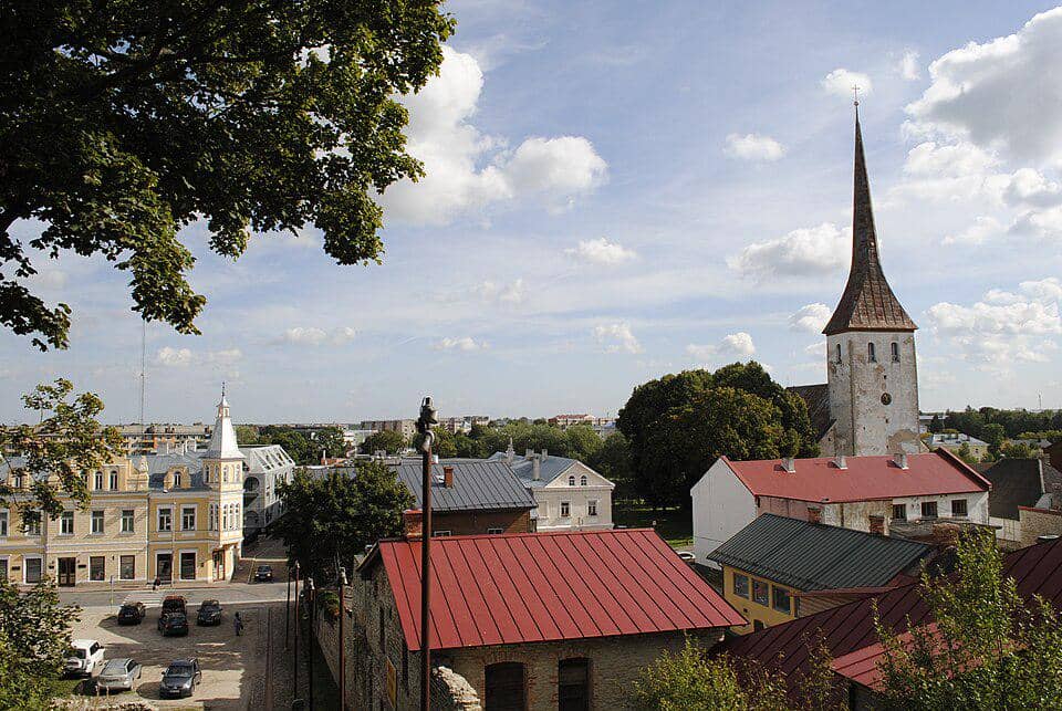 Kota Rakvere di Estonia