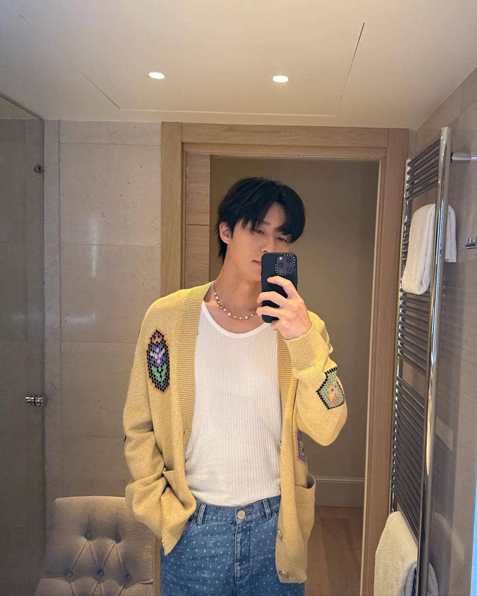 outfit Park Seo-joon (instagram.com/bn_sj2013)