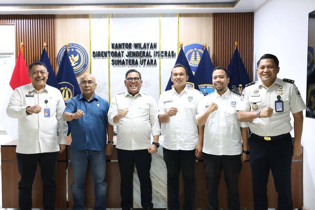 Dukung APRC 2026, Kanwil Imigrasi Sambut Audiensi IMI Sumut