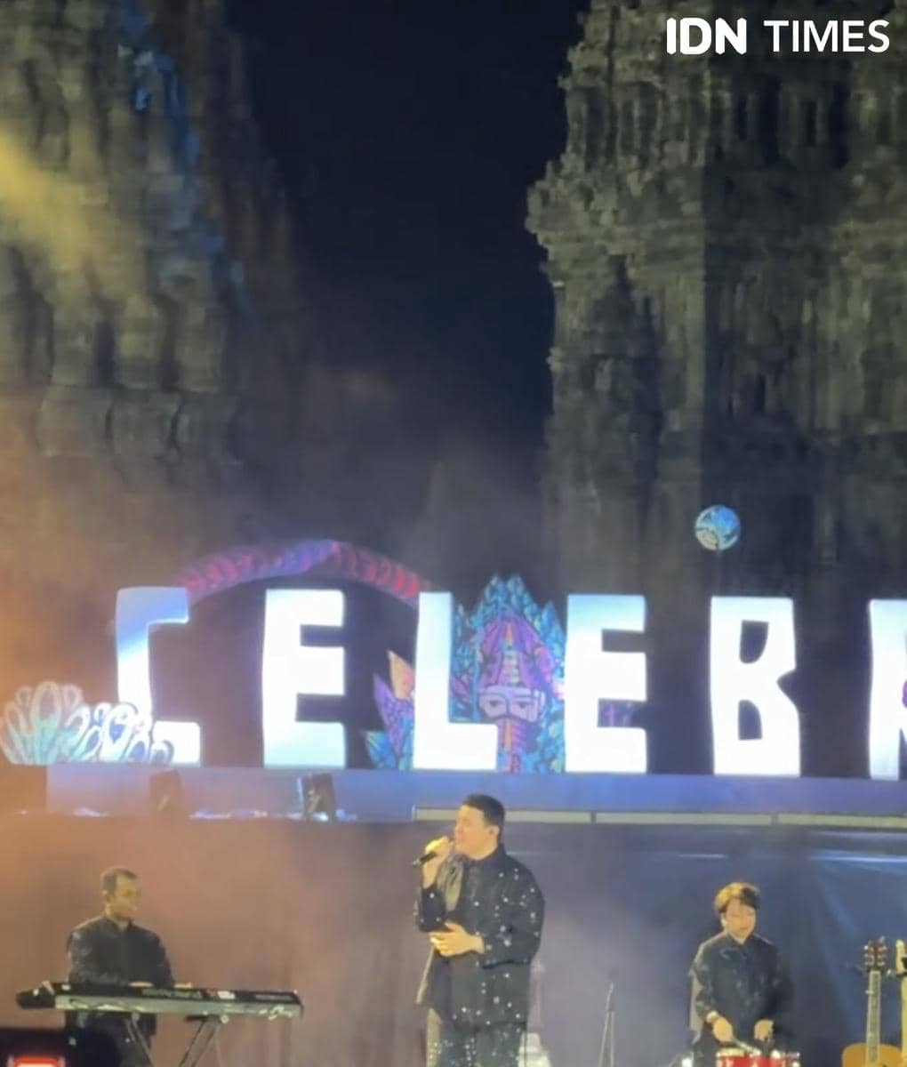 momen nonton Prambanan Jazz Festival 2026 (IDN Times/Elizabeth Chiquita)