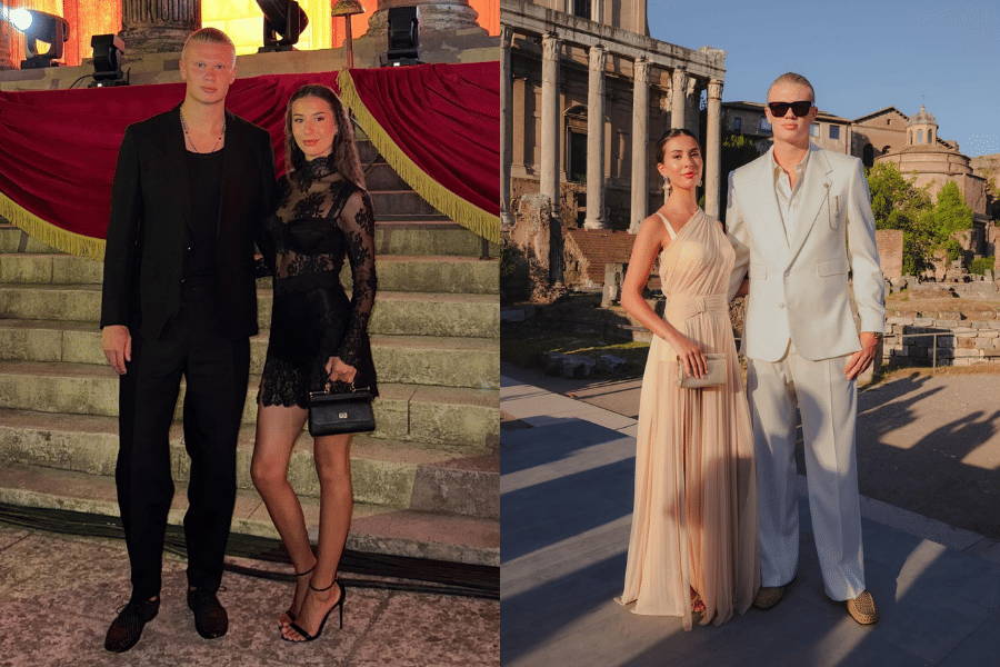 7 OOTD Couple Erling Haaland-Isabel, Duo Pasangan yang Curi Atensi