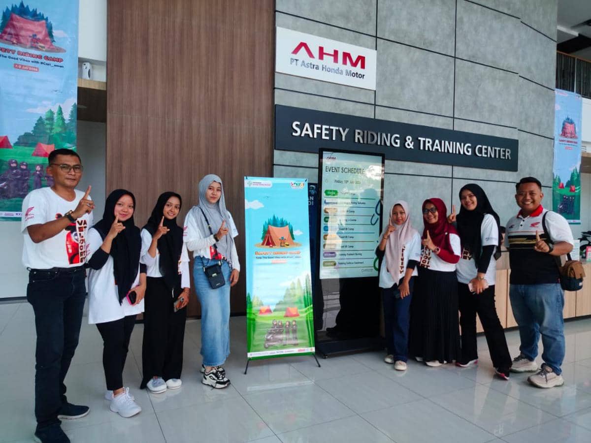 Honda Indako Berangkatkan Wakil Terbaik Sumut ke Safety Riding Camp 2026