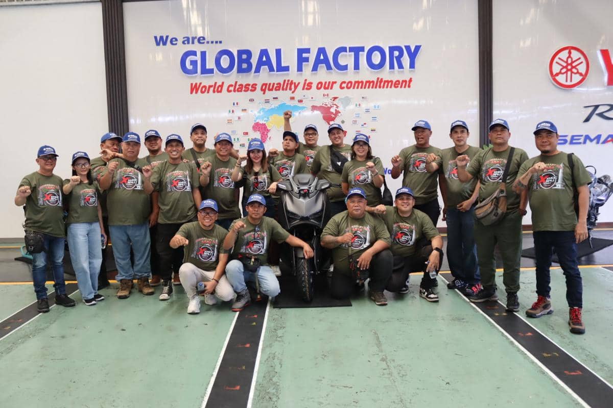 Yamaha Ajak Komunitas XMAX Lihat Langsung Proses Produksi di Pulogadung