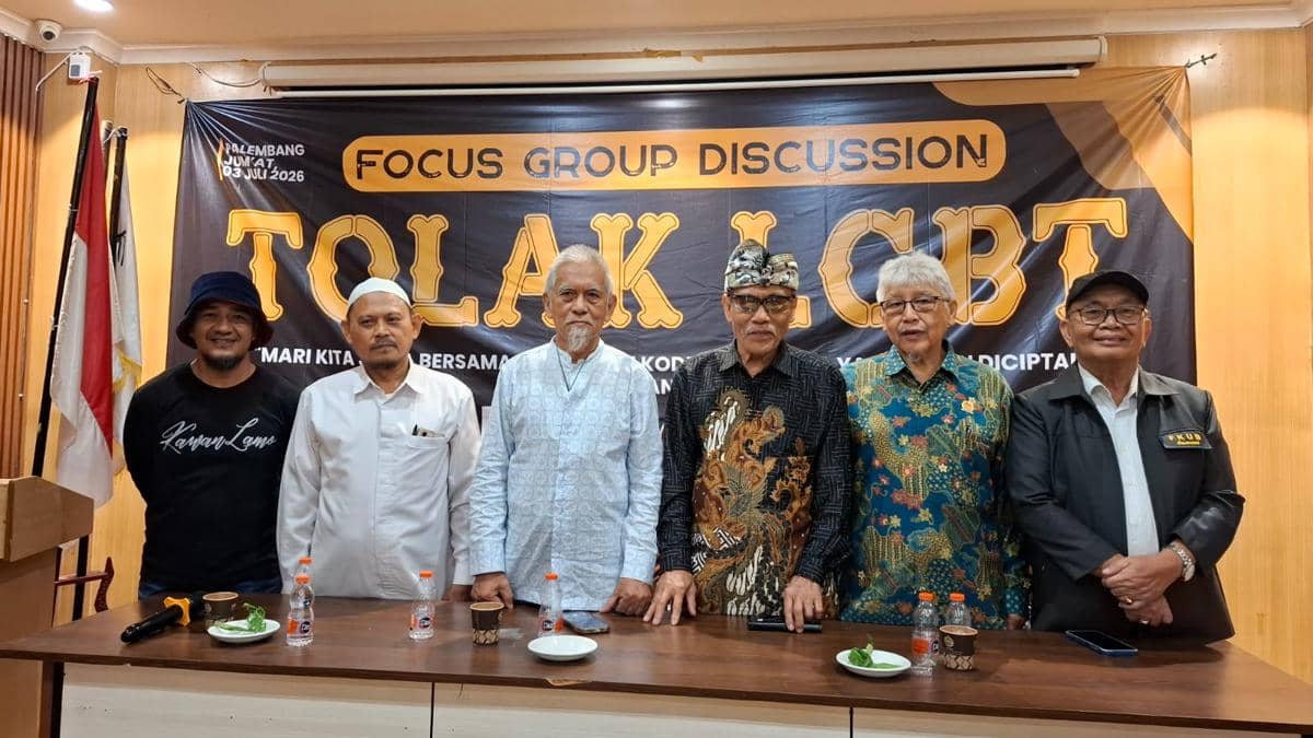 MUI dan FKUB Sumsel Usulkan Perwali Pencegahan LGBTQ di Palembang