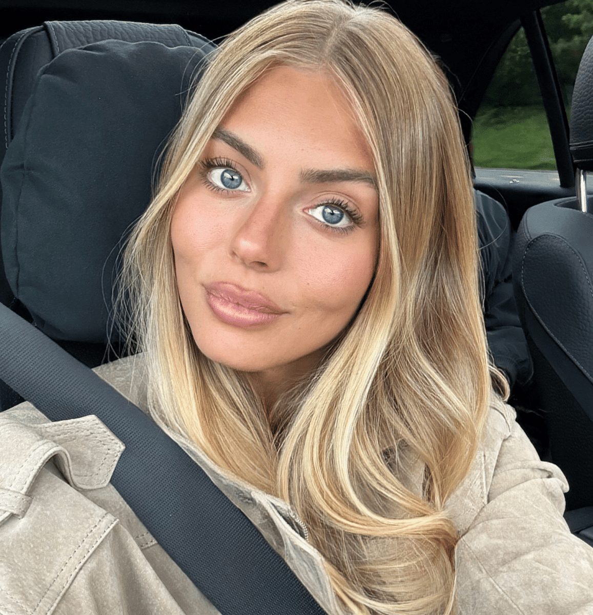 potret Mishel Gerzig istri Thibaut Courtois