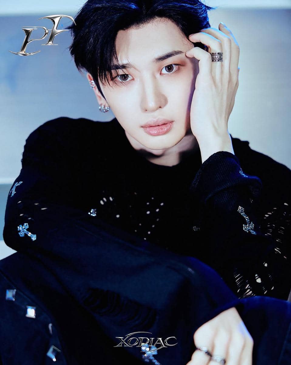 Potret Davin, member boy group XODIAC, untuk comeback grup, Phantom Fire (instagram.com/xodiacofficial)